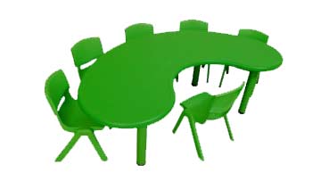 Moon Table (w/o chair)